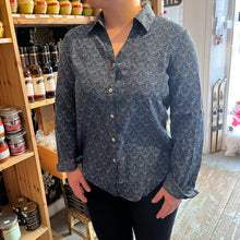 Lataa kuva Galleria-katseluun, Kukallinen pusero, sininen