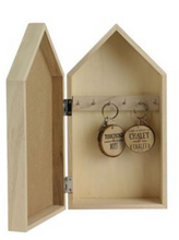 Lataa kuva Galleria-katseluun, Avainkaappi puuta