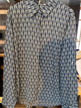 Lataa kuva Galleria-katseluun, Kukallinen pusero, sininen