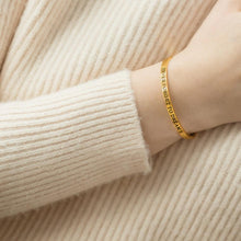 Lataa kuva Galleria-katseluun, Rannekoru, päällystetty 18k kullalla