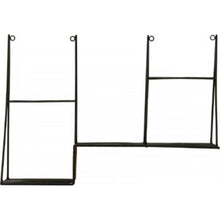 Lataa kuva Galleria-katseluun, Metallisene seinälle kiinnitettävä hylly