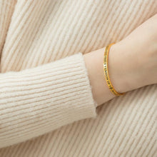 Lataa kuva Galleria-katseluun, Rannekoru, päällystetty 18k kullalla